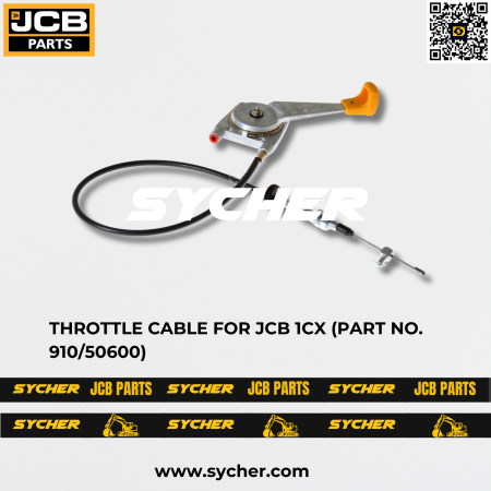 THROTTLE CABLE FOR JCB 1CX (PART NO. 910/50600)