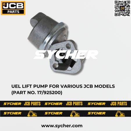 FUEL LIFT PUMP FOR VARIOUS JCB MODELS (PART NO. 17/925200)