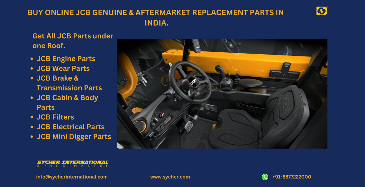 BUY ONLINE JCB GENUINE & AFTERMARKET REPLACEMENT PARTS IN INDIA.