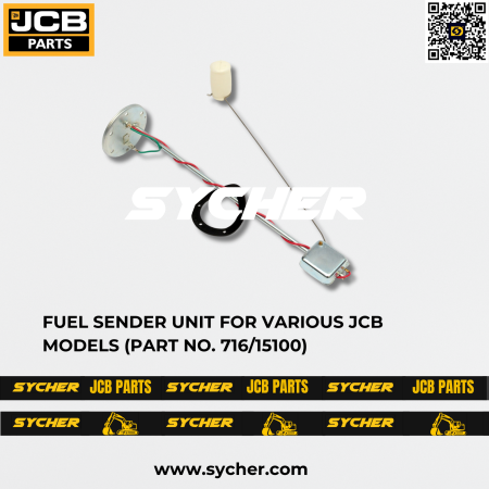 FUEL SENDER UNIT FOR VARIOUS JCB MODELS (PART NO. 716/15100)