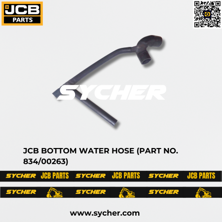 JCB BOTTOM WATER HOSE (PART NO. 834/00263)