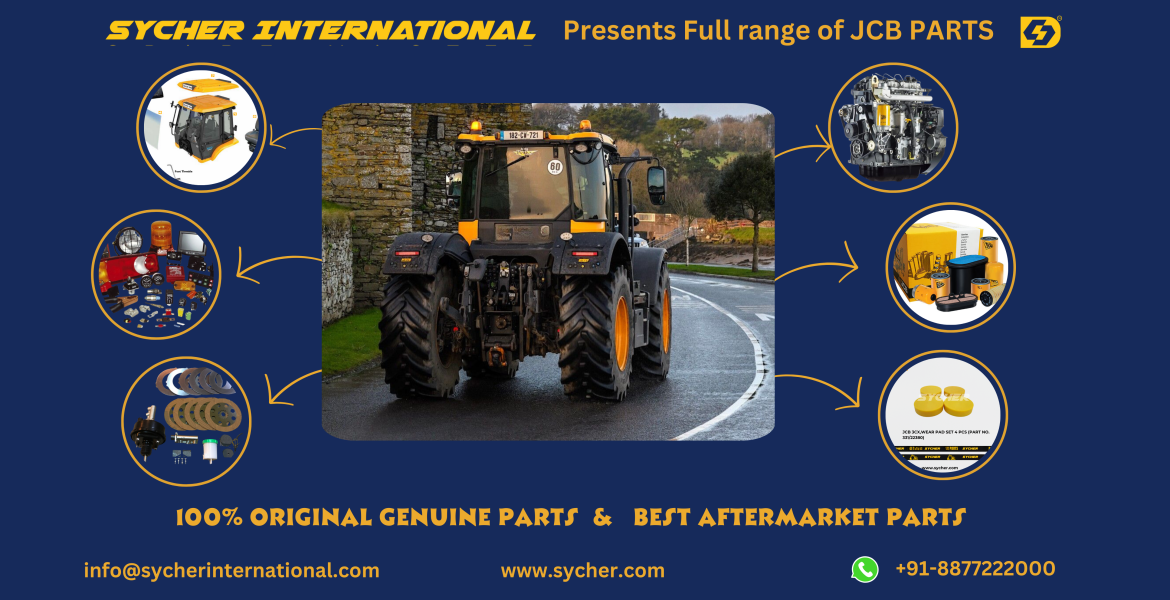 GENUINE AND REPLACEMENT PARTS FOR JCB ENGINE PARTS, FILTERS, WEAR PARTS, CABIN PARTS, LIGHTS, BRAKE PARTS - SYCHER INTERNATIONAL