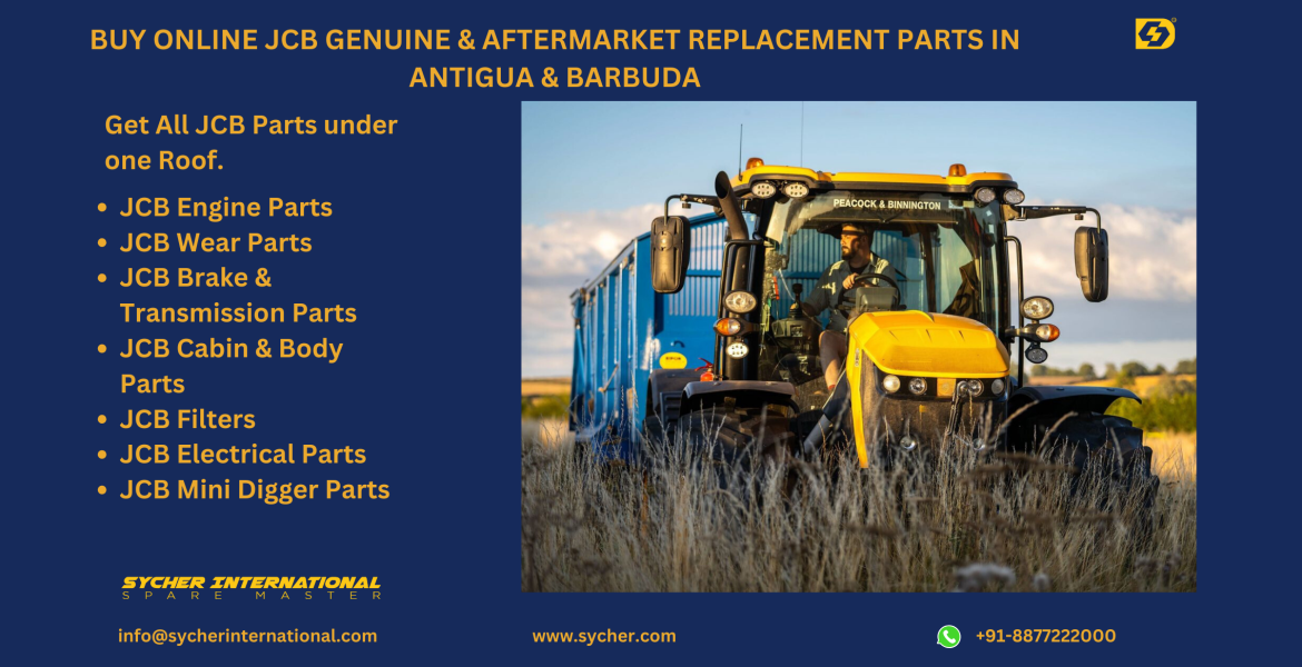 BUY ONLINE JCB GENUINE & AFTERMARKET REPLACEMENT PARTS IN ANTIGUA & BARBUDA