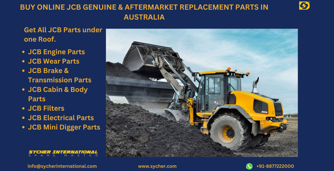 BUY ONLINE JCB GENUINE & AFTERMARKET REPLACEMENT PARTS IN AUSTRALIA