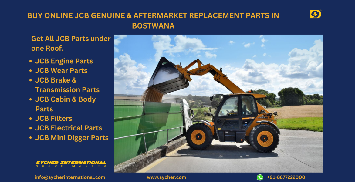 BUY ONLINE JCB GENUINE & AFTERMARKET REPLACEMENT PARTS IN BOSTWANA