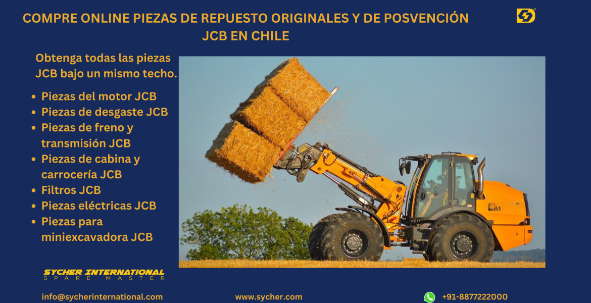 BUY ONLINE JCB GENUINE & AFTERMARKET REPLACEMENT PARTS IN CHILE.