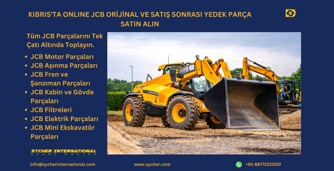 BUY ONLINE JCB GENUINE & AFTERMARKET REPLACEMENT PARTS IN CYPRUS