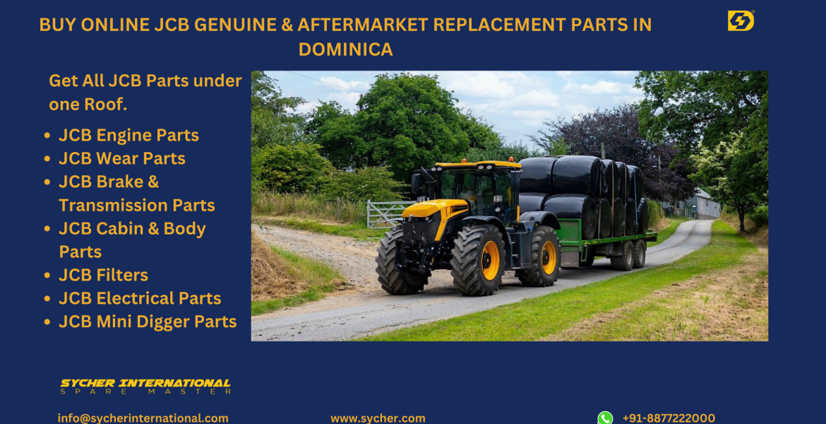 BUY ONLINE JCB GENUINE & AFTERMARKET REPLACEMENT PARTS IN DOMINICA