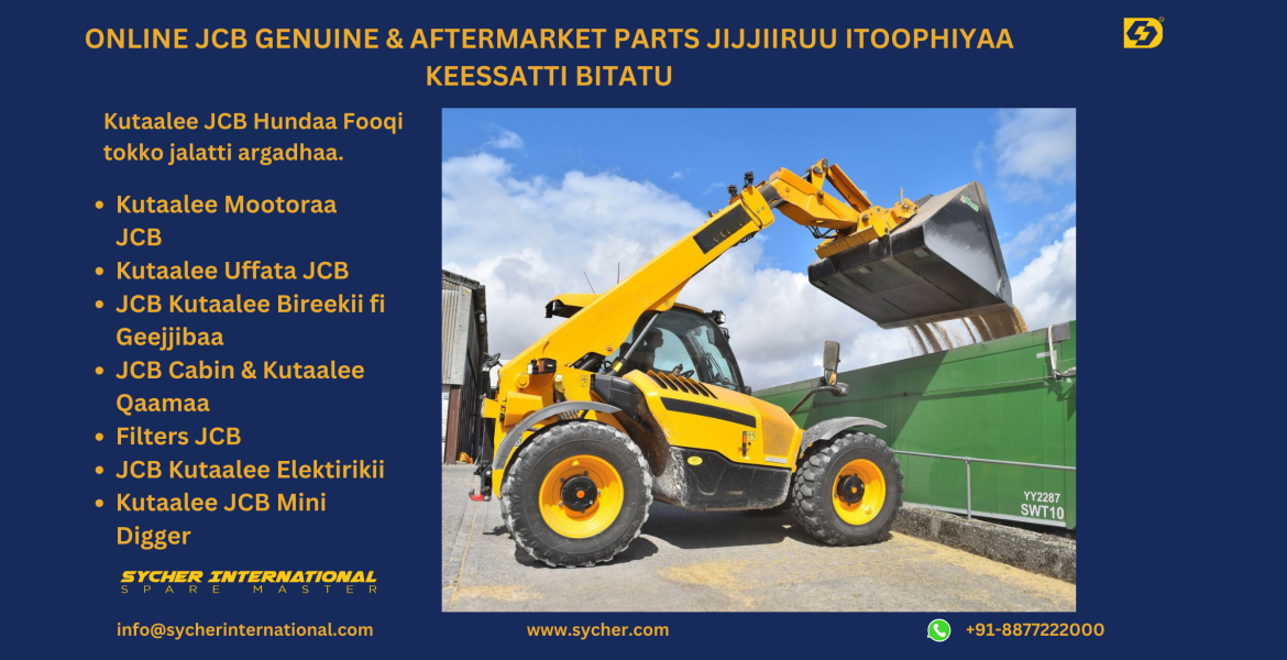 BUY ONLINE JCB GENUINE & AFTERMARKET REPLACEMENT PARTS IN ETHOPIA.