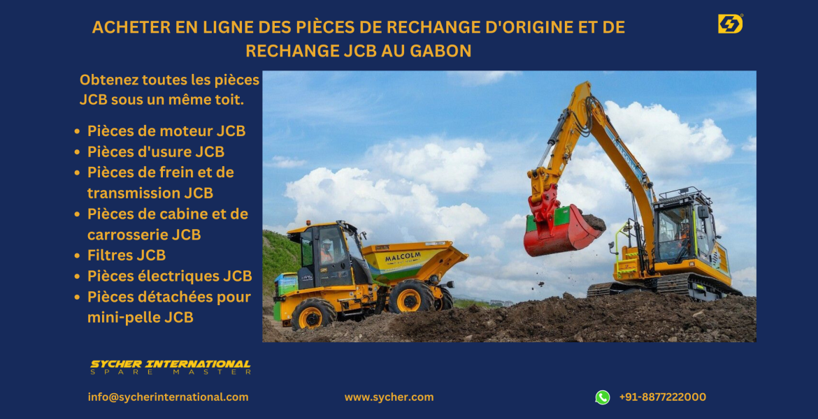BUY ONLINE JCB GENUINE & AFTERMARKET REPLACEMENT PARTS IN GABON.