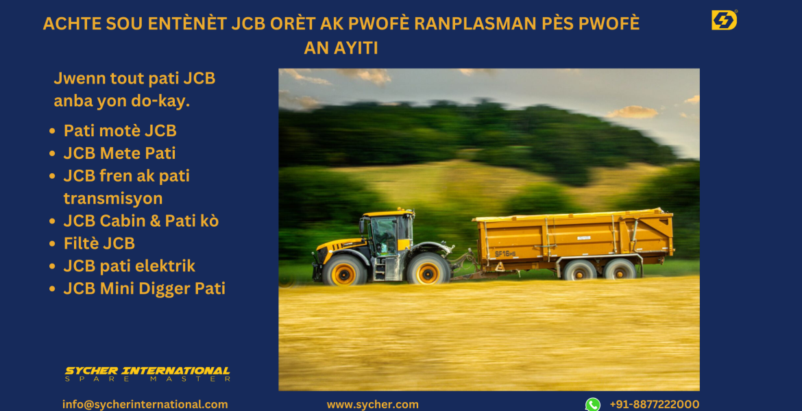 BUY ONLINE JCB GENUINE & AFTERMARKET REPLACEMENT PARTS IN HAITI