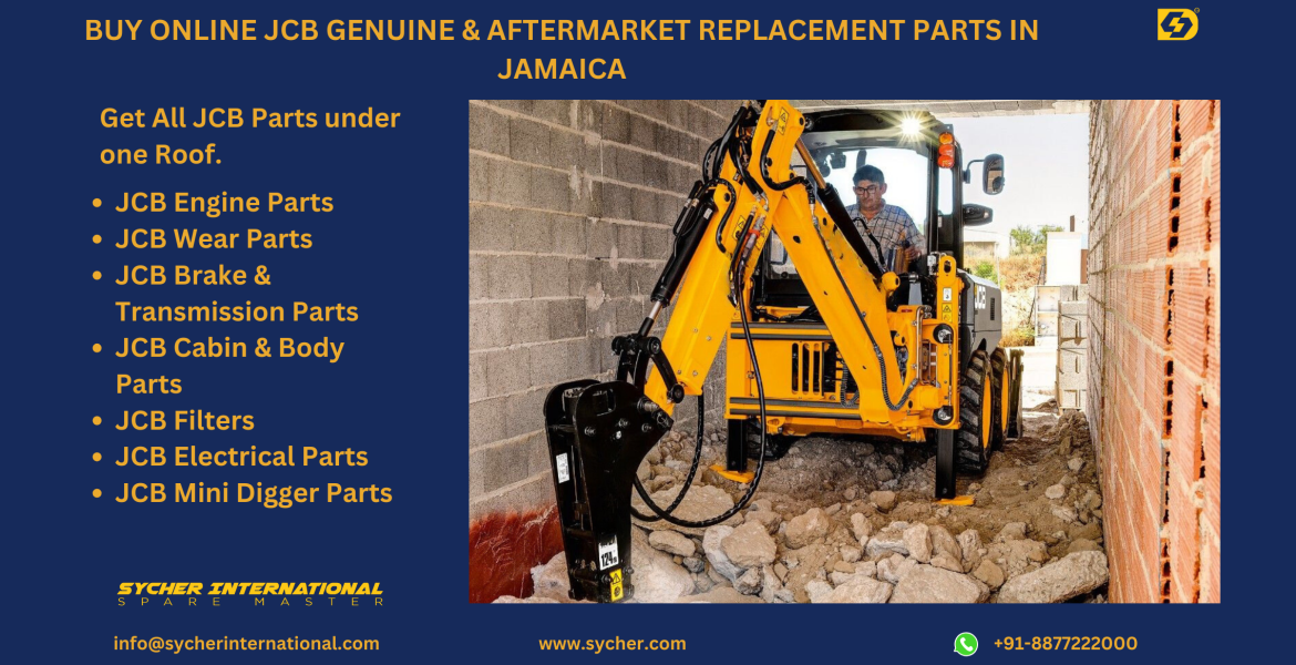 BUY ONLINE JCB GENUINE & AFTERMARKET REPLACEMENT PARTS IN JAMAICA
