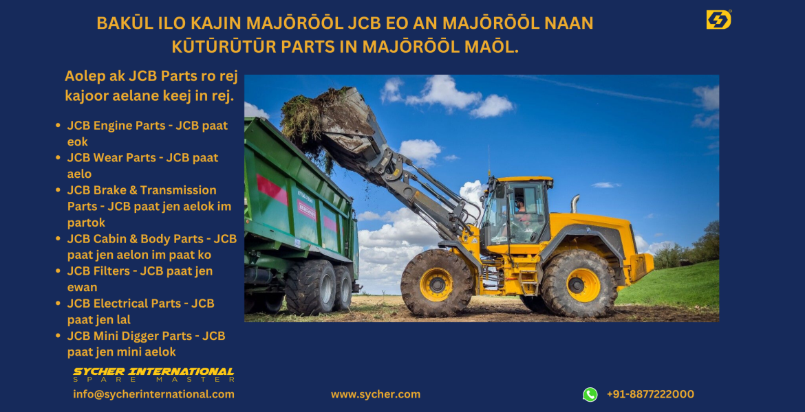 BUY ONLINE JCB GENUINE & AFTERMARKET REPLACEMENT PARTS IN MARSHALL ISLANDS