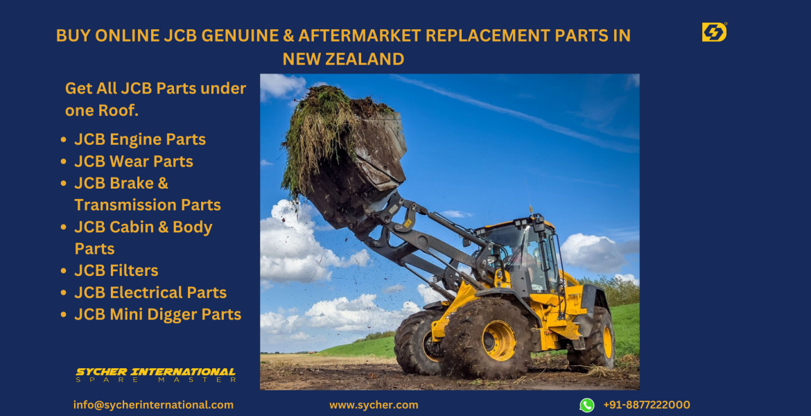 BUY ONLINE JCB GENUINE & AFTERMARKET REPLACEMENT PARTS IN NEW ZEALAND