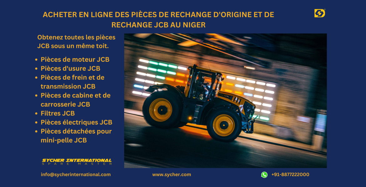 BUY ONLINE JCB GENUINE & AFTERMARKET REPLACEMENT PARTS IN NIGER