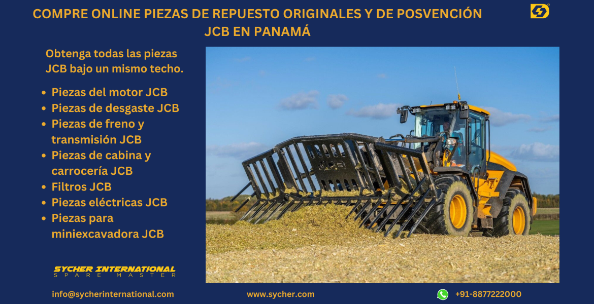 BUY ONLINE JCB GENUINE & AFTERMARKET REPLACEMENT PARTS IN PANAMA
