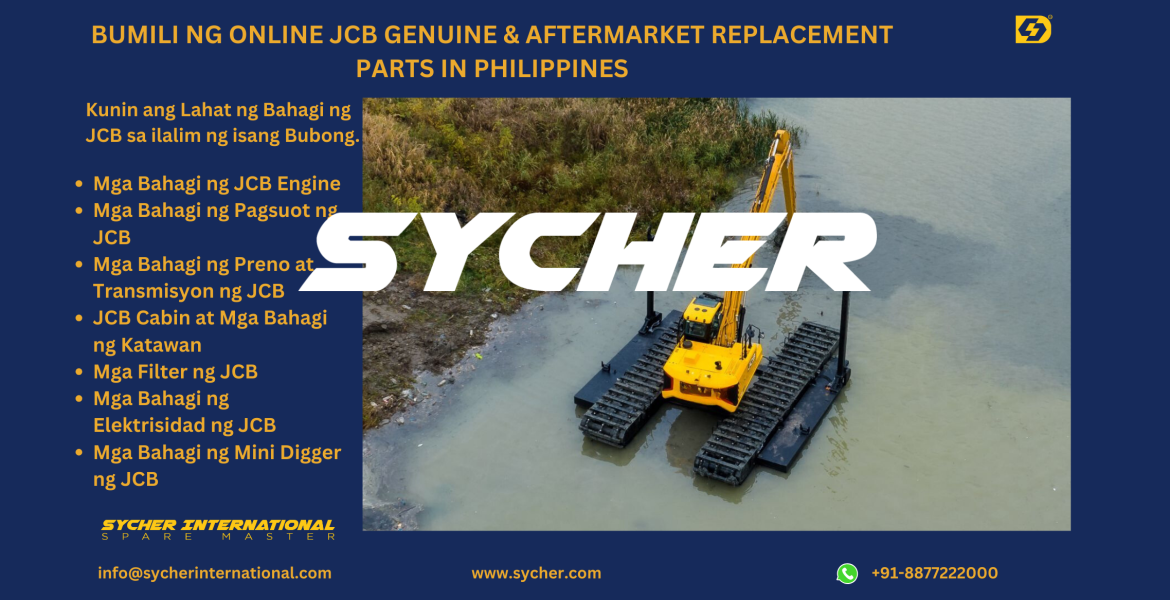BUY ONLINE JCB GENUINE & AFTERMARKET REPLACEMENT PARTS IN PHILIPPINES