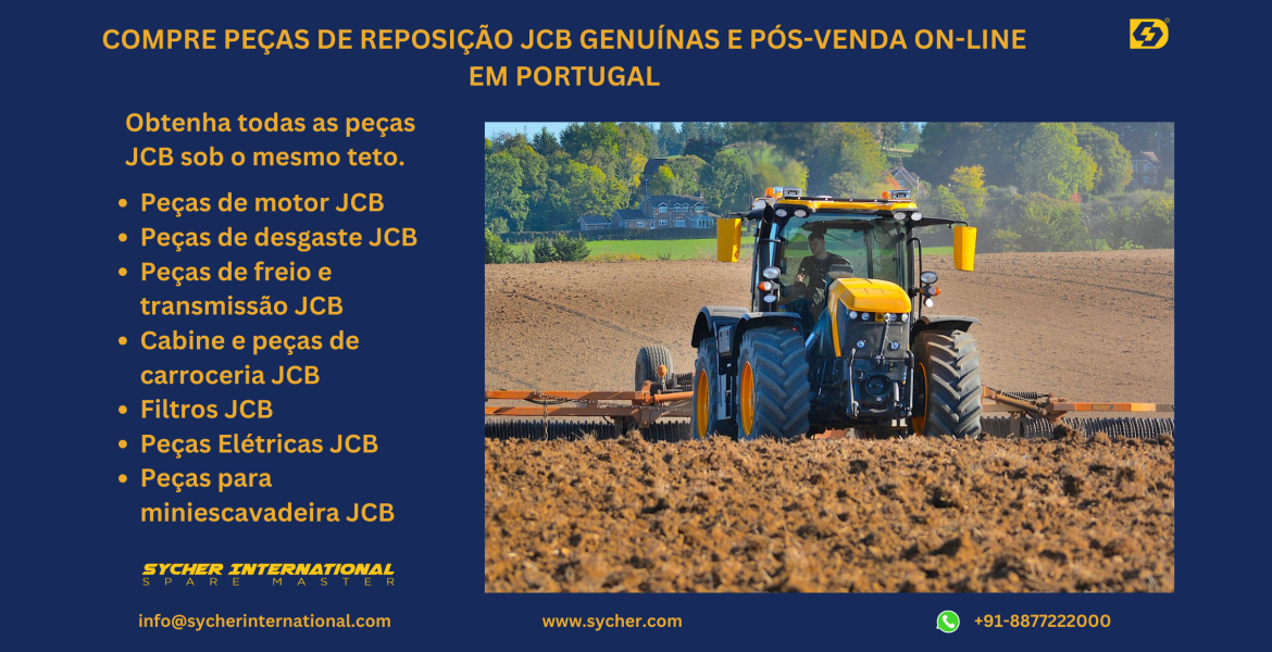 BUY ONLINE JCB GENUINE & AFTERMARKET REPLACEMENT PARTS IN PORTUGAL