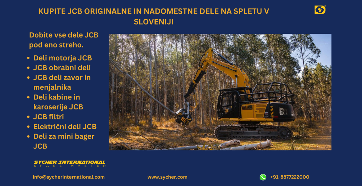 BUY ONLINE JCB GENUINE & AFTERMARKET REPLACEMENT PARTS IN SLOVENIA