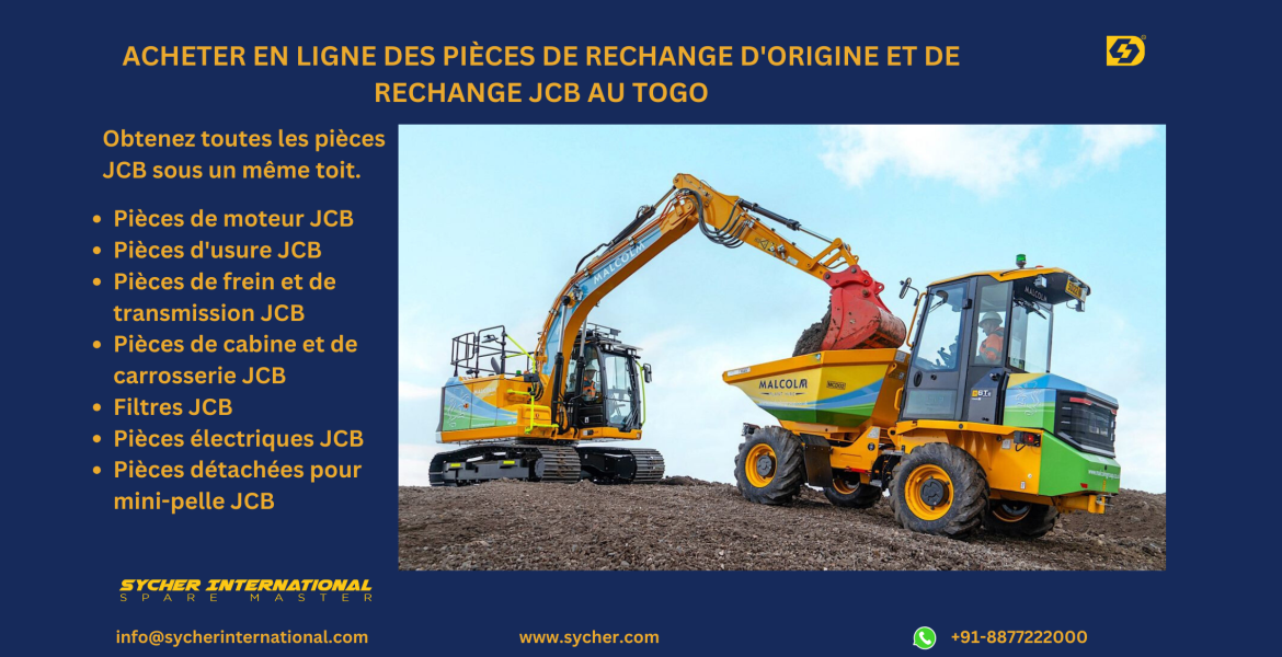 BUY ONLINE JCB GENUINE & AFTERMARKET REPLACEMENT PARTS IN TOGO