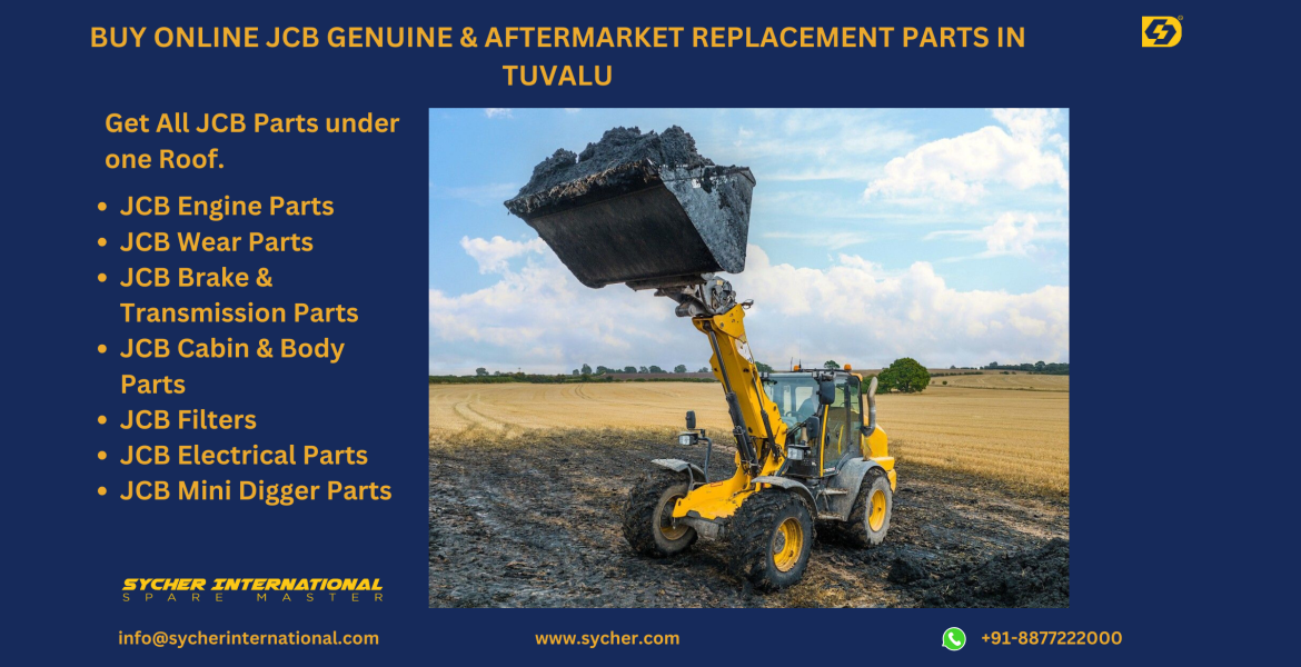 BUY ONLINE JCB GENUINE & AFTERMARKET REPLACEMENT PARTS IN TUVALU.