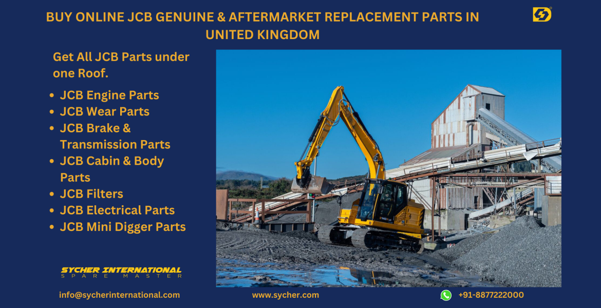 BUY ONLINE JCB GENUINE & AFTERMARKET REPLACEMENT PARTS IN UNITED KINGDOM