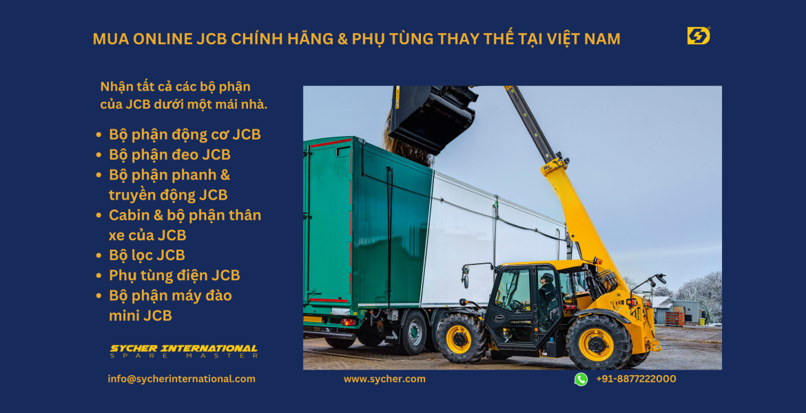 BUY ONLINE JCB GENUINE & AFTERMARKET REPLACEMENT PARTS IN VIETNAM