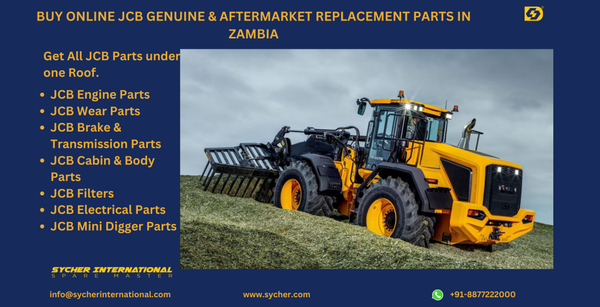 BUY ONLINE JCB GENUINE & AFTERMARKET REPLACEMENT PARTS IN ZAMBIA