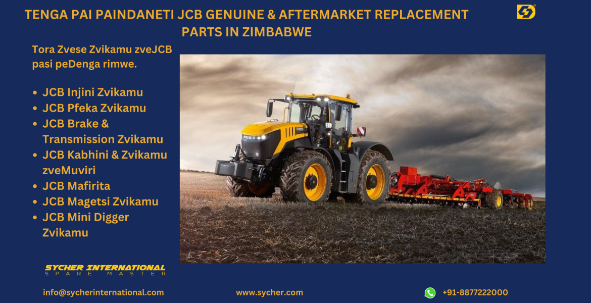 BUY ONLINE JCB GENUINE & AFTERMARKET REPLACEMENT PARTS IN ZIMBABWE